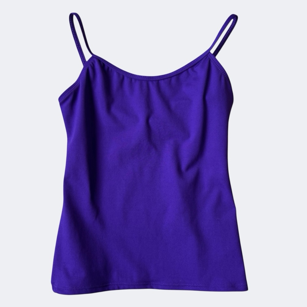 Capezio Camisole Tank Top Purple Size M